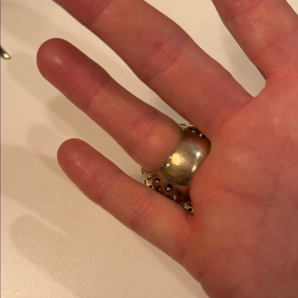 Silver Statement Ring - image 2